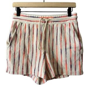 Women's XS Lou & Grey Cozy Woven Cotton Blend Shorts Drawstring